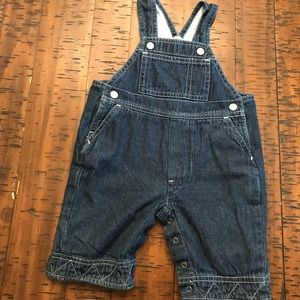 Denim Baby Gap Overalls 3-6 months
